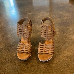 Sexy wedges!  Dolce Vita nude/tan color wedges